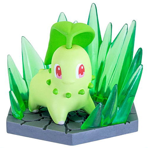 Pokemon Diorama Collect Water & Grass [4.Chikorita]