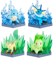 Pokemon Diorama Collect Water & Grass [All 4 type set(Full Complete)]