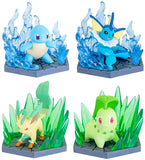 Pokemon Diorama Collect Water & Grass [All 4 type set(Full Complete)]