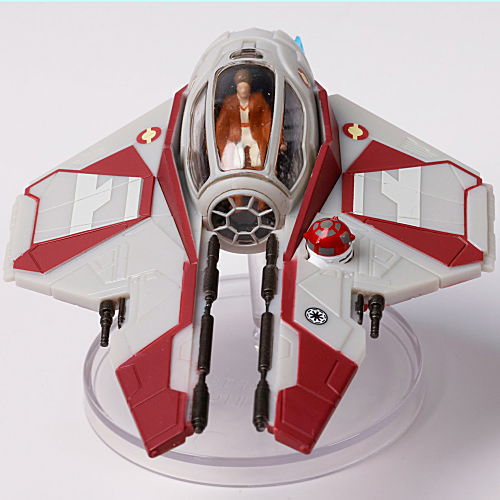 Hobby Gacha Star Wars Jedi Interceptor [2.Obi-Wan Kenobi & R4-P17]