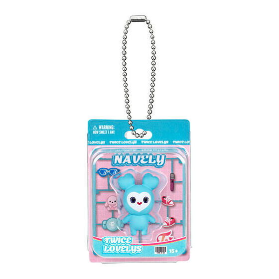 TWICE LOVELYS Blister Mascot Charm [1.NAVELY]