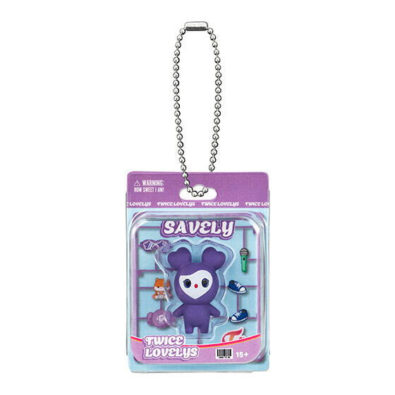 TWICE LOVELYS Blister Mascot Charm [4.SAVELY]