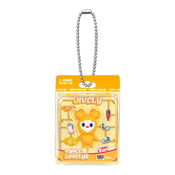 TWICE LOVELYS Blister Mascot Charm [5.JIVELY]