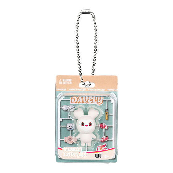 TWICE LOVELYS Blister Mascot Charm [7.DAVELY]