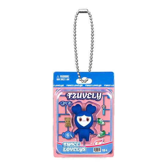 TWICE LOVELYS Blister Mascot Charm [9.TZUVELY]