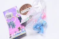 Artuniv Techni Colour Crane Game purapura mascot [2.Bear (blue)]
