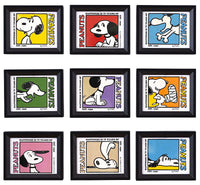 PEANUTS frame magnet [All 9 type set(Full Complete)]