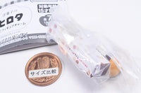 Hirota Mini Figure Charm [5.Cream puff (chocolate)]