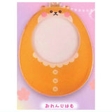 Baby Okurumi Acrylic Photo Keychain [5.Orange Ham]