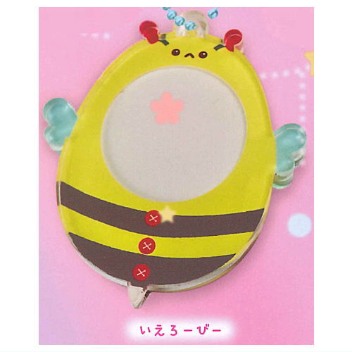 Baby Okurumi Acrylic Photo Keychain [6.Yellow Bee]