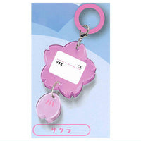 Yurayura Name Card Mejirushi Charm [3.Sakura]