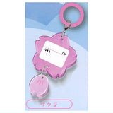 Yurayura Name Card Mejirushi Charm [3.Sakura]