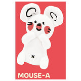 Shimojima STOPPAIL stuffed toy [4.MOUSE-A]