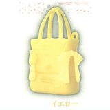 Maison de FLEUR Double Ribbon Gathered Tote Bag Miniature Charm [2.Yellow]