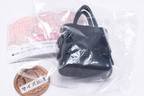 Maison de FLEUR Double Ribbon Gathered Tote Bag Miniature Charm [5.Black]