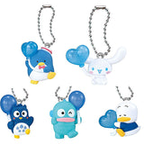 Sanrio Characters Color Collection Charm Blue [All 5 type set (Full Complete)]