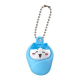 Chiikawa Okurumi mascot charm [2.Hachiware]