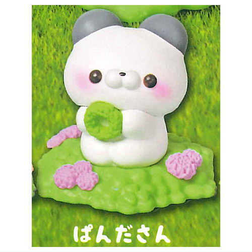Sukuttotacchisan Flower Garden Figure Part.2 [3.Panda]
