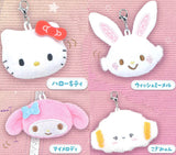 Sanrio Characters Plush Charm [All 4 type set(Full Complete)]