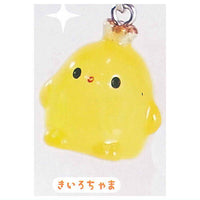 Itsudemoissho Piyokochama Clear Mejirushi Charm [1.Yellow-chama]