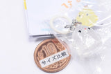 Itsudemoissho Piyokochama Clear Mejirushi Charm [6.White-chama]