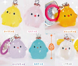 Itsudemoissho Piyokochama Clear Mejirushi Charm [All 6 type set(Full Complete)]