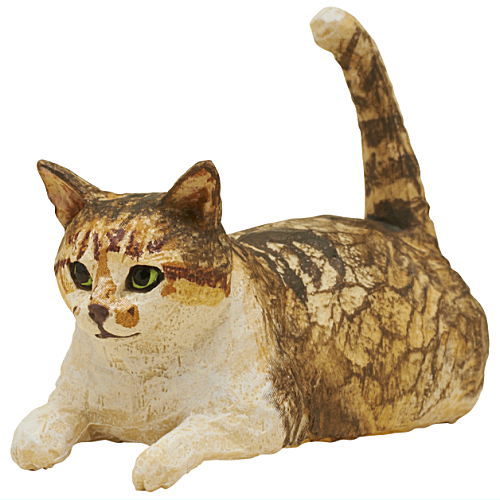 ART IN THE POCKET Hashimoto Mio Cat Carving Part.2 [4.Chimi-chan]