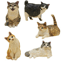 ART IN THE POCKET Hashimoto Mio Cat Carving Part.2 [All 5 type set(Full Complete)]