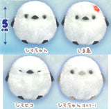 Fukufuku Shimaenaga stuffed toy [All 4 type set(Full Complete)]