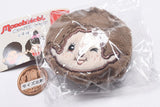Monchhichi Plush Badge [3.Monchhichi-kun wink]