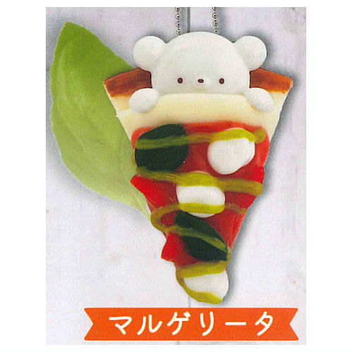 Goodnight Bear Pizza Ball Chain Mascot [1.Margherita]