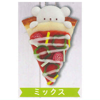 Goodnight Bear Pizza Ball Chain Mascot [2.Mix]