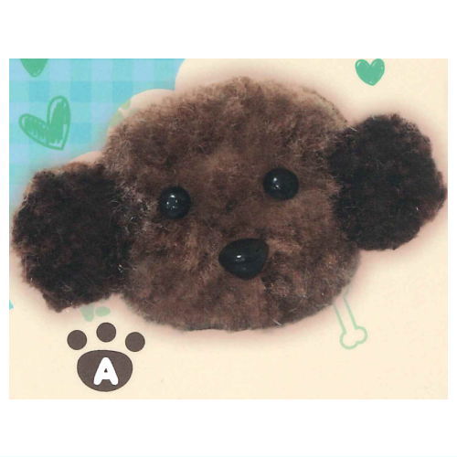 Fuwamoko Toy Poodle Hair Clip [1.A]