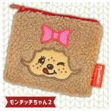 Monchhichi Mokomoko Square Pouch [4.Monchhichi-chan 2]