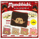 Monchhichi Mokomoko Square Pouch [All 5 type set(Full Complete)]