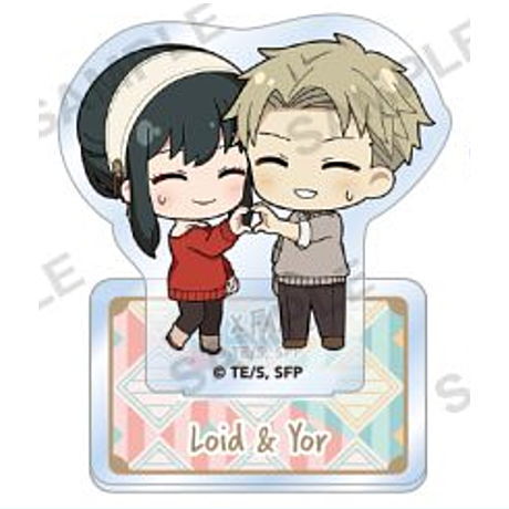 SPYxFAMILY Petit Acrylic Stand Duo Collection [5.Loid & Yor]