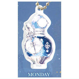 Spin The Weekly Cosmetics Perfume Acrylic Keychain [1.MONDAY]
