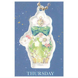 Spin The Weekly Cosmetics Perfume Acrylic Keychain [4.THUSDAY]