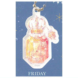 Spin The Weekly Cosmetics Perfume Acrylic Keychain [5.FRIDAY]