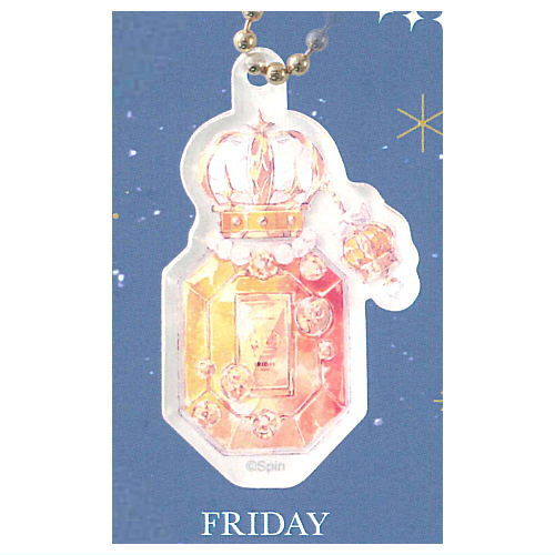 Spin The Weekly Cosmetics Perfume Acrylic Keychain [5.FRIDAY]