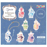 Spin The Weekly Cosmetics Perfume Acrylic Keychain [All 7 type set (Full Complete)]