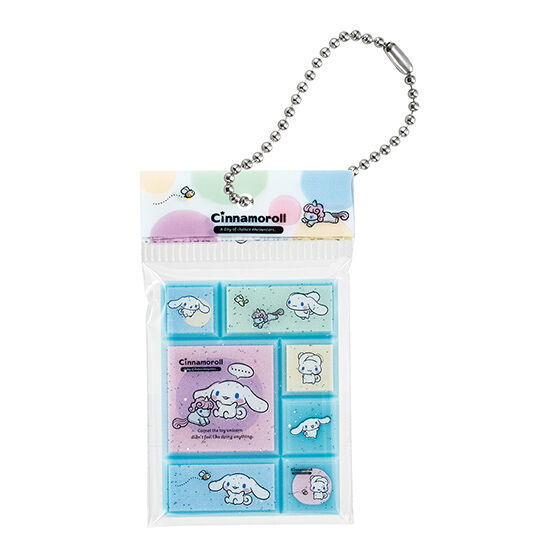 Sanrio Characters Tile Sticker Miniature Charm [1.Cinnamoroll]