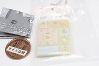 Sanrio Characters Tile Sticker Miniature Charm [3.Pompompurin]