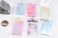 Sanrio Characters Tile Sticker Miniature Charm [All 6 type set(Full Complete)]