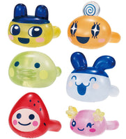 Tamagotchi Pukutto Clear Ring [All 6 type set(Full Complete)]