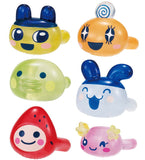 Tamagotchi Pukutto Clear Ring [All 6 type set(Full Complete)]