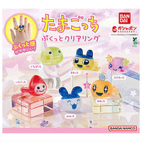 Tamagotchi Pukutto Clear Ring [All 6 type set(Full Complete)]