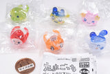 Tamagotchi Pukutto Clear Ring [All 6 type set(Full Complete)]