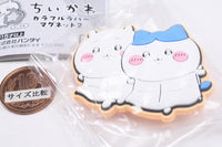 Chiikawa Colorful Rubber Magnet Part.2 [7.Chiikawa & Hachiware]