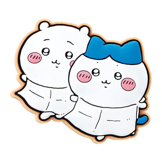 Chiikawa Colorful Rubber Magnet Part.2 [7.Chiikawa & Hachiware]